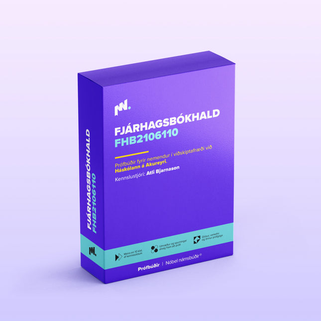 Fjárhagsbókhald (FHB2106110)