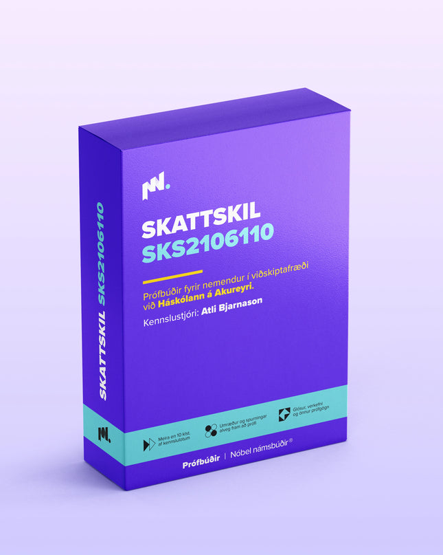 Skattskil (SKS2106110)