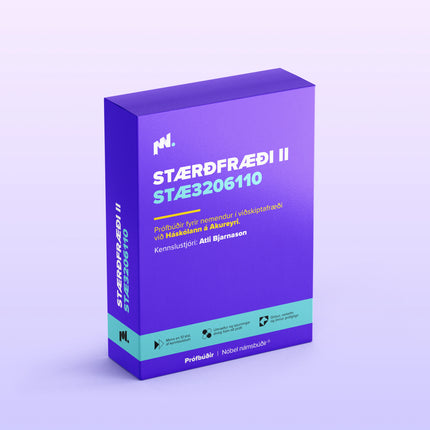 Stærðfræði II (STÆ3206110)