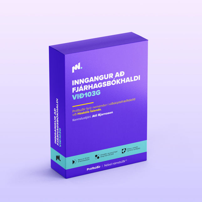 Inngangur að fjárhagsbókhaldi (VIÐ103G)
