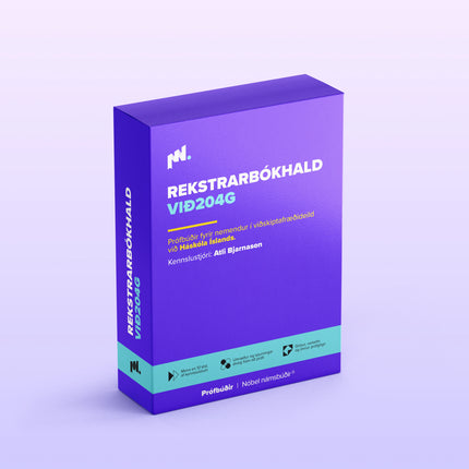 Rekstrarbókhald (VIÐ204G)