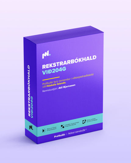 Rekstrarbókhald (VIÐ204G)