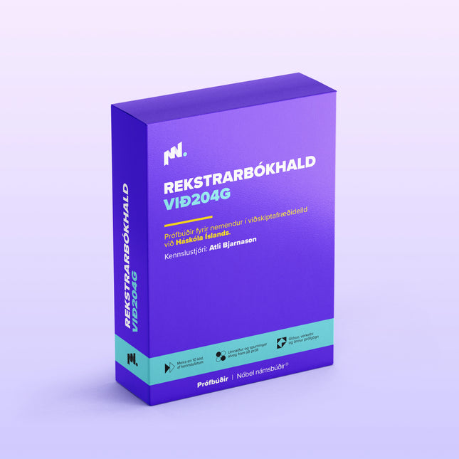 Rekstrarbókhald (VIÐ204G)