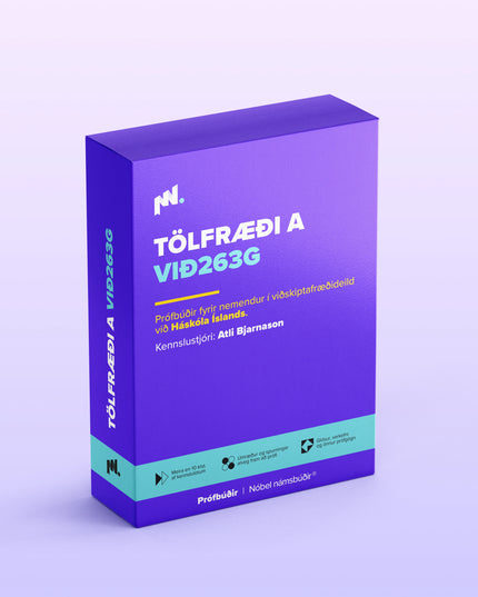 Tölfræði A (VIÐ263G)