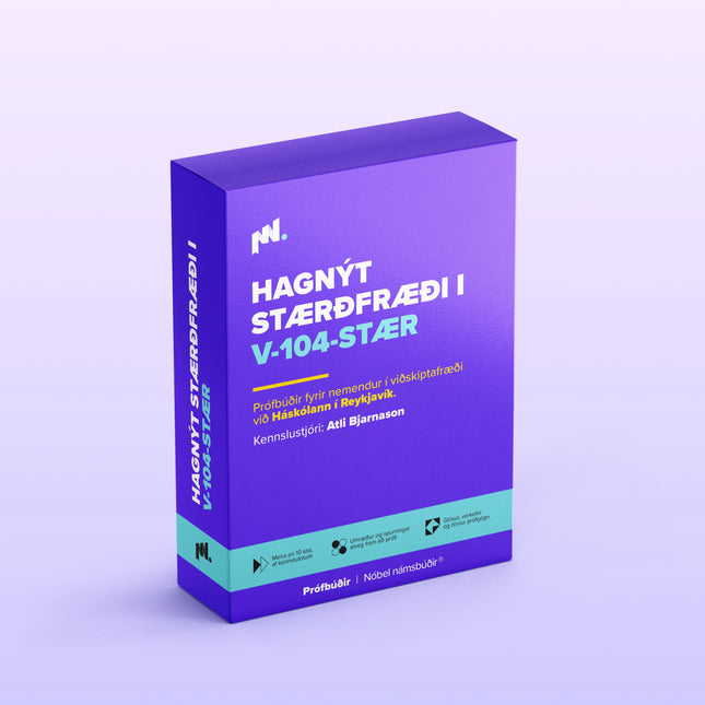 Hagnýt stærðfræði I (V-104-STÆR)
