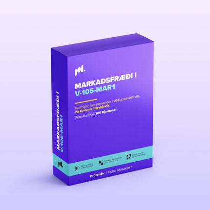 Markaðsfræði I (V-105-MAR1)