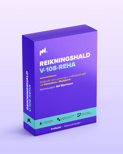 Reikningshald (V-108-REHA)